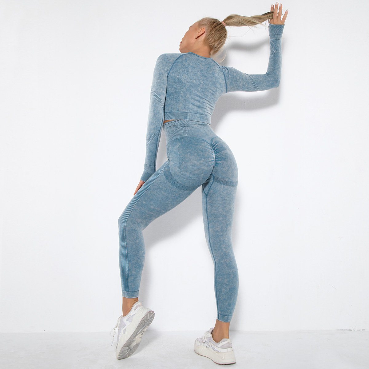 Push Up Feather Leggings
