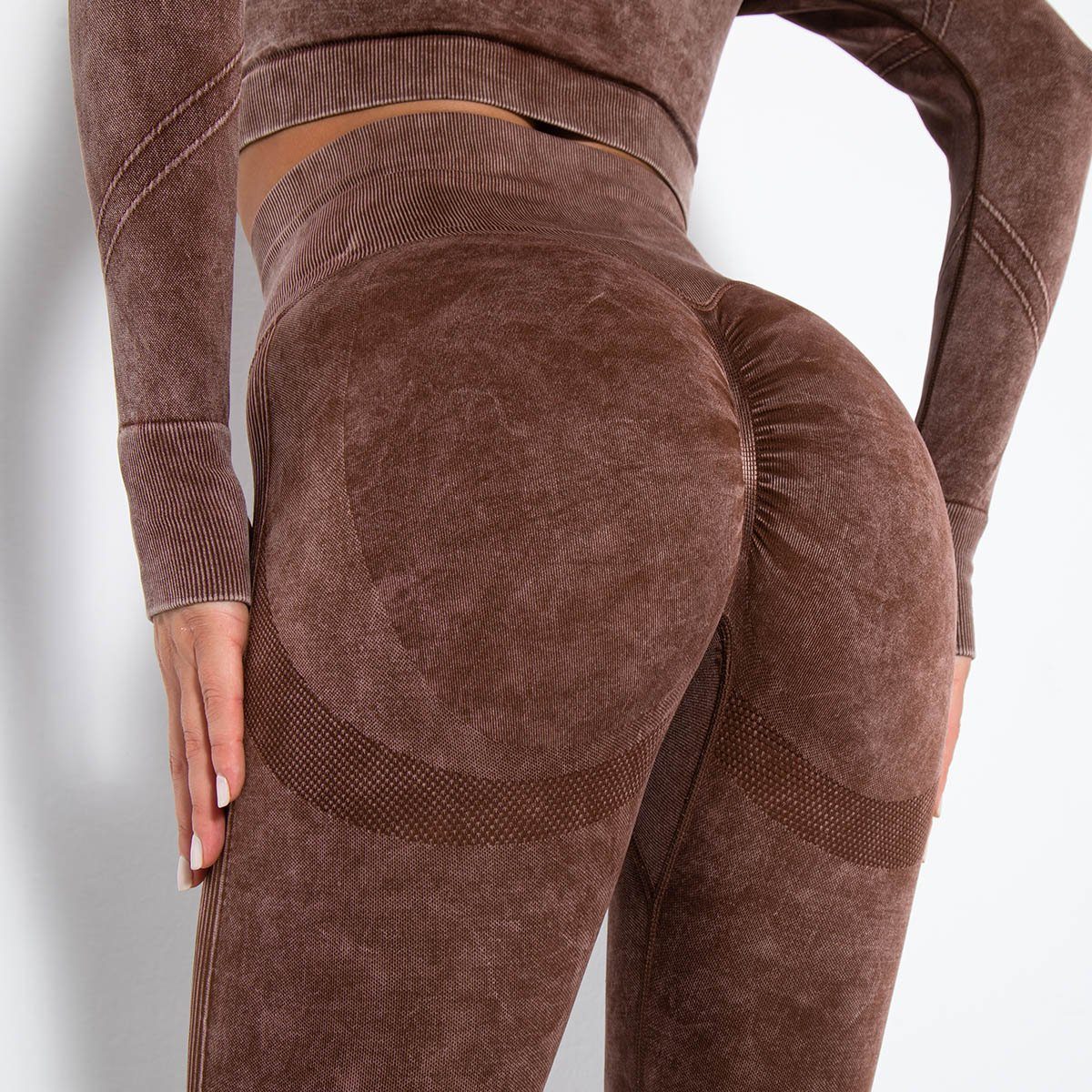 Push Up Feather Leggings