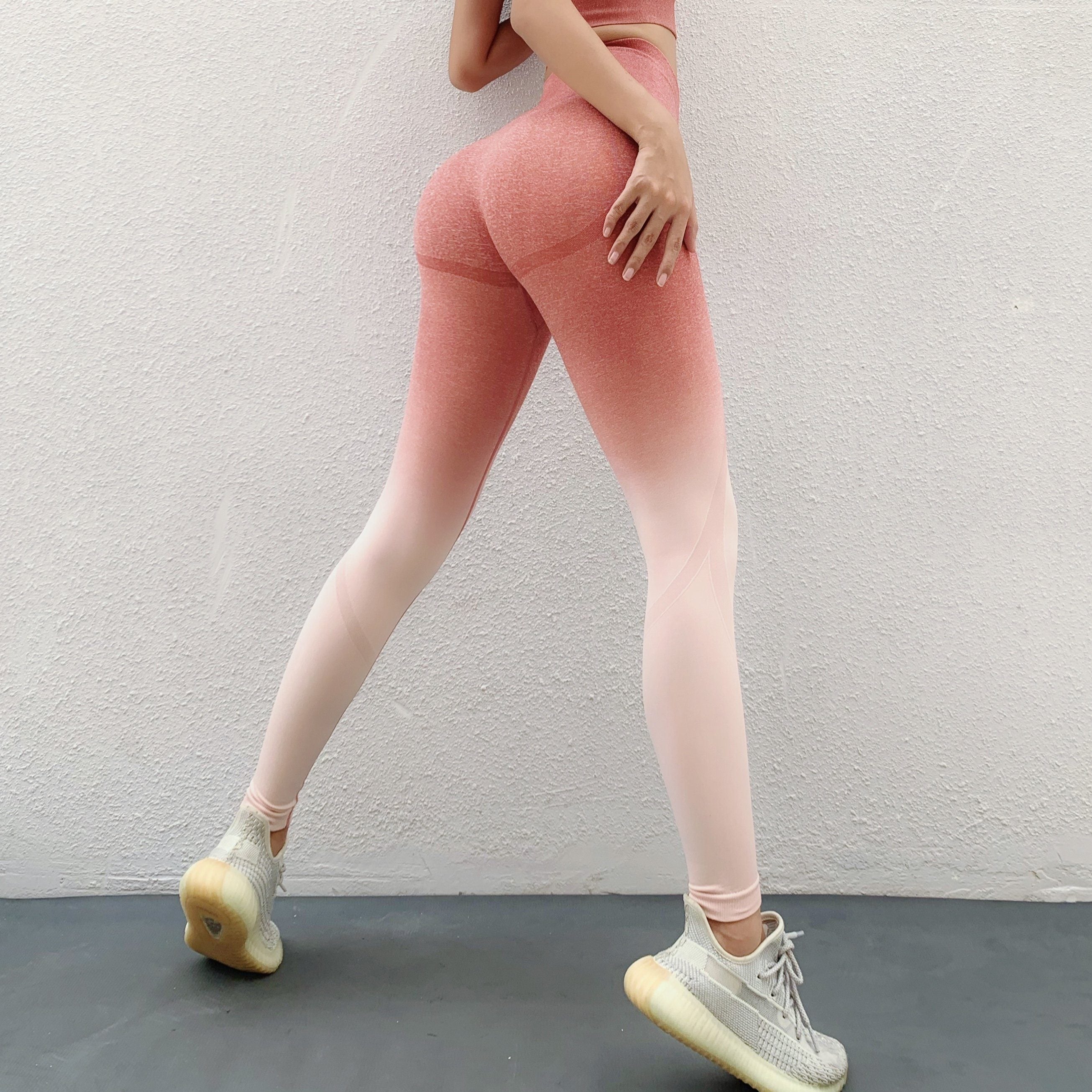 Ombre Striped Leggings