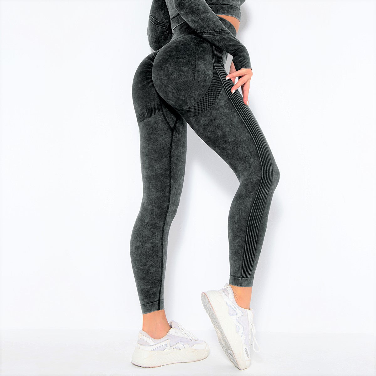 Push Up Feather Leggings