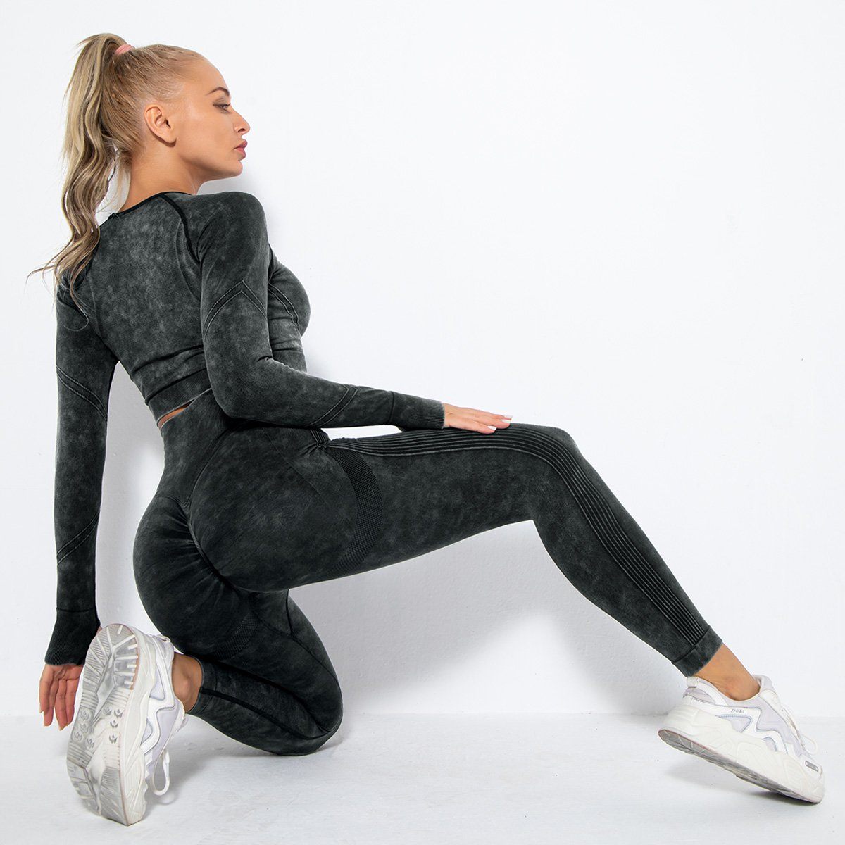 Push Up Feather Leggings