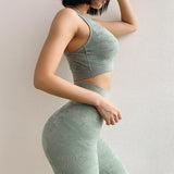 Seamless Camo Bra