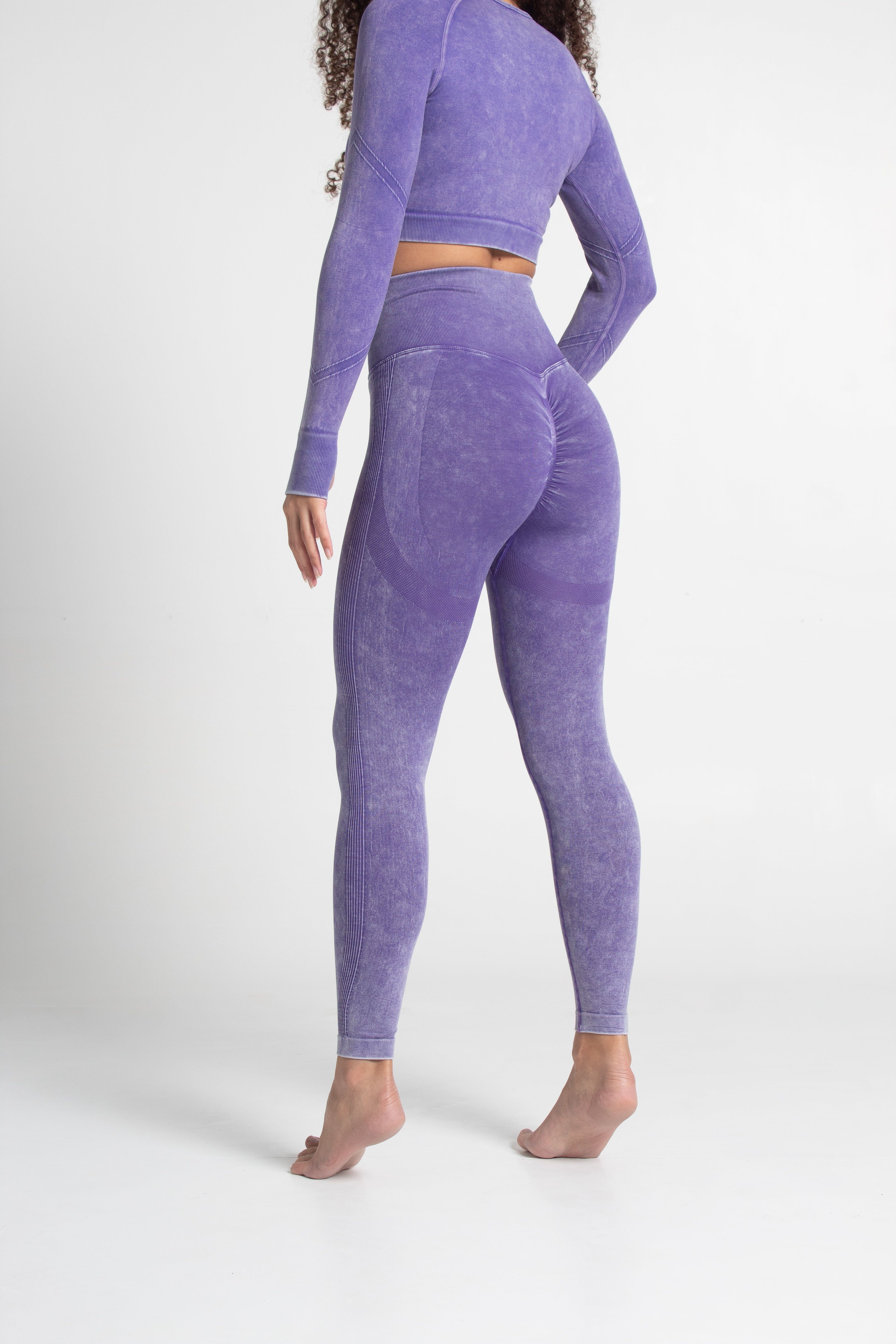 Push Up Feather Leggings