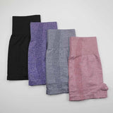 Seamless Yoga Set - Shorts + Top