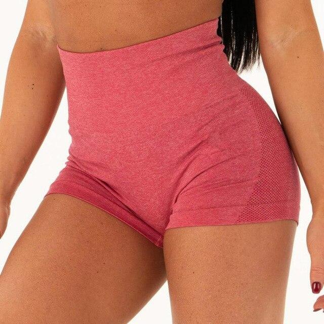 High Waist Seamless Shorts